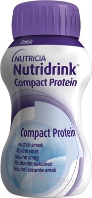 NUTRIDRINK COMPACT PROTEIN s neutrálnou príchuťou 24x125 ml (3000 ml)
